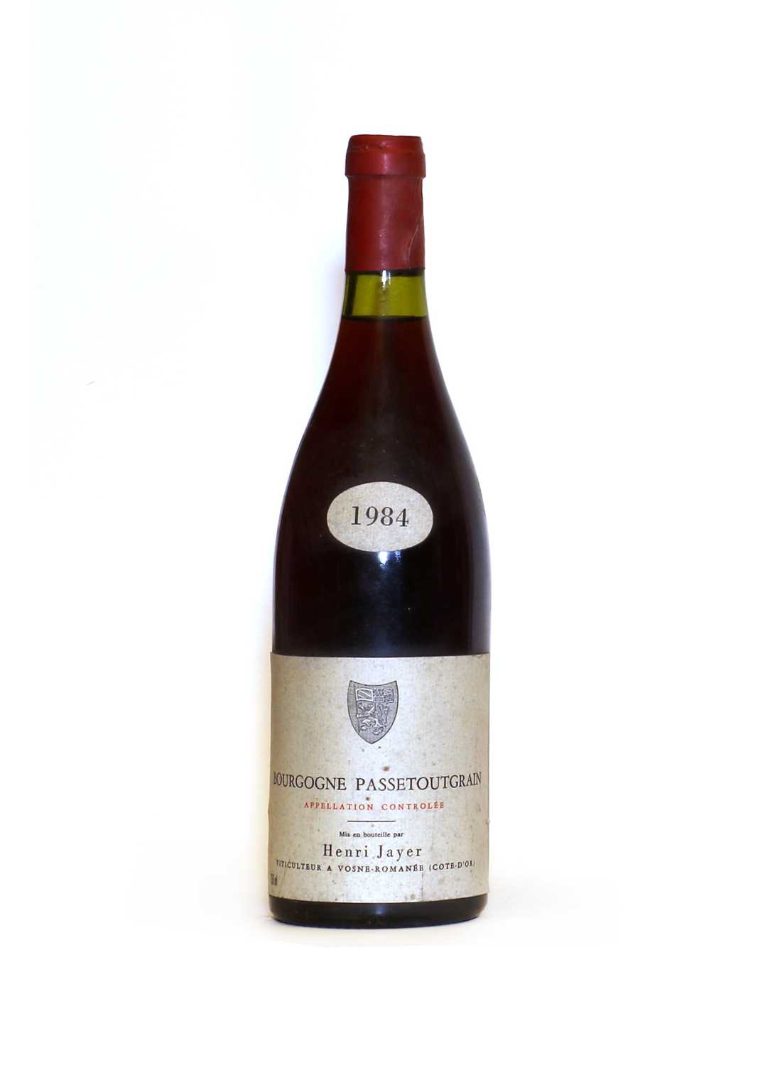 Lot 80 - Bourgogne Passetoutgrain, Henri Jayer, 1984, one bottle