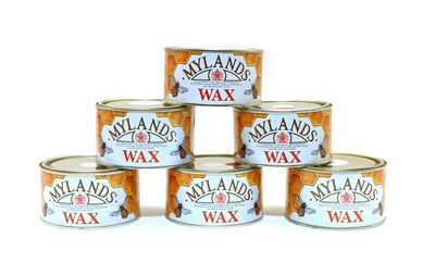Lot 131 - Twenty six tins of unopened beeswax furniture polish
