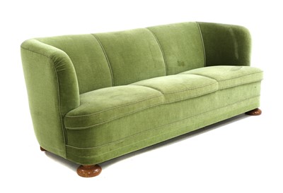 Lot 172 - A Danish Art Deco three-seater sofa