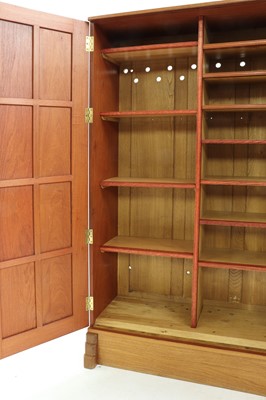 Lot 120 - A Cotswold School cherrywood cabinet