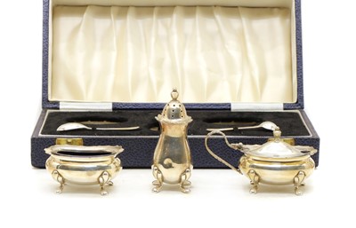 Lot 159 - A pair of 19th century Sheffield plate candlesticks