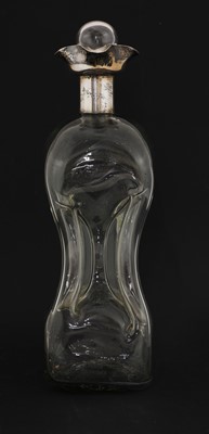 Lot 111 - A silver-mounted Dewar's Whisky decanter and stopper