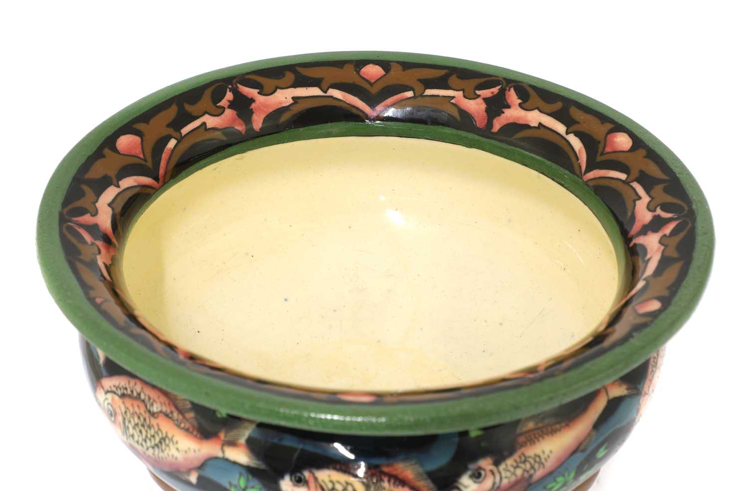 Lot 70 - A Foley 'Intarsio' pottery bowl,