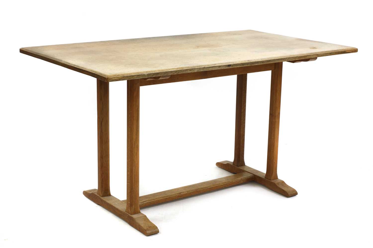 Lot 452 - A Gordon Russell 'Tilden' oak refectory table
