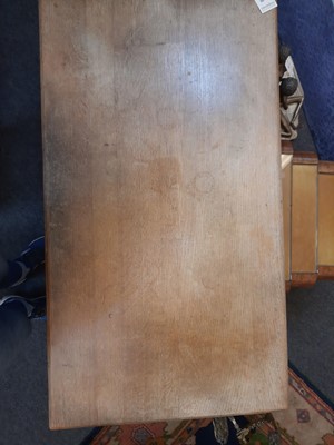 Lot 452 - A Gordon Russell 'Tilden' oak refectory table