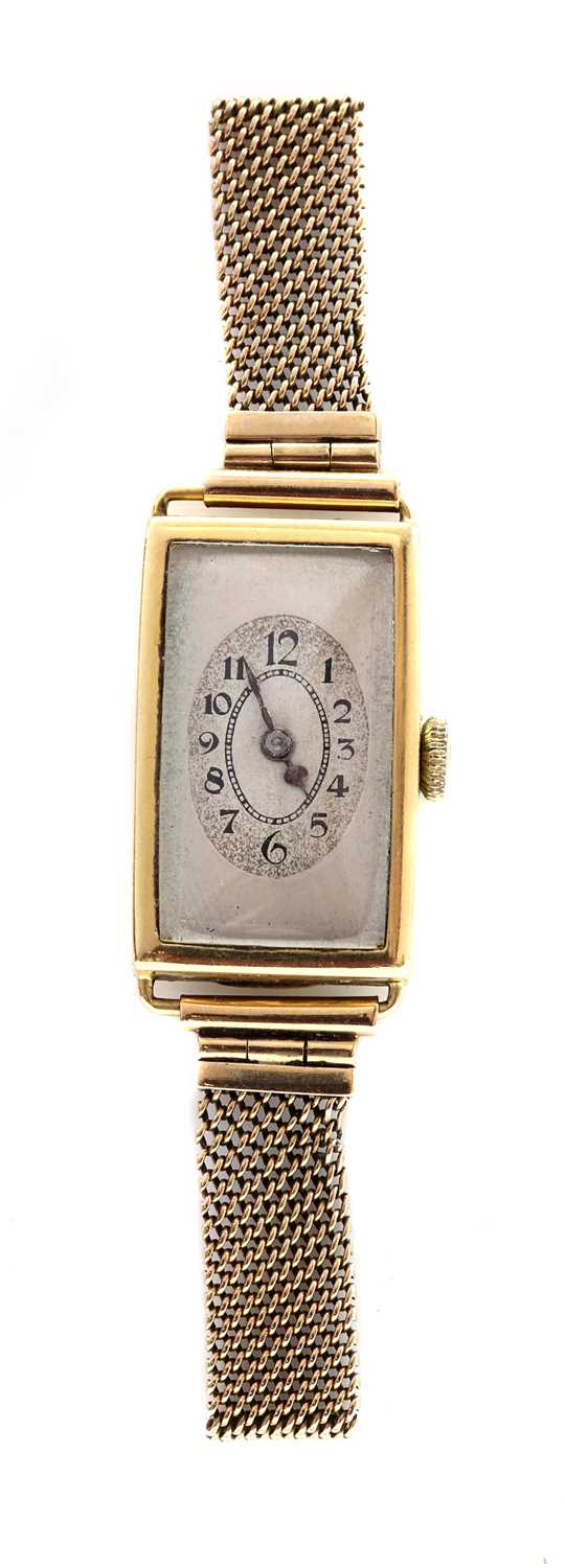Lot 133 - A ladies' 18ct gold Rolex 'Prima' watch, c.1929.