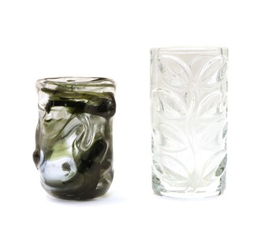 Lot 129 - A Whitefriars Knobbly glass vase