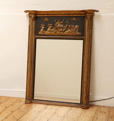 Lot 458 - A large pier mirror