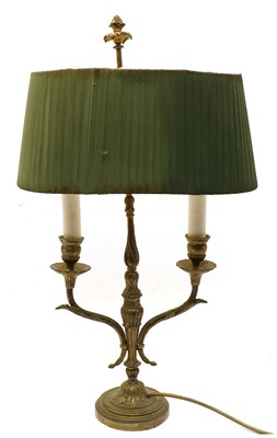 Lot 252 - A two-light reading lamp