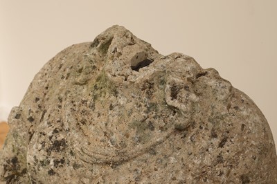 Lot 94 - A composite stone fragment