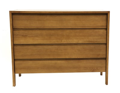 Lot 623 - A contemporary chest of four long drawers