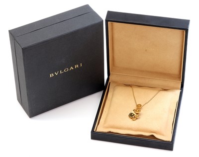 Lot 393 - An 18ct gold Bulgari 'Cicladi' pendant