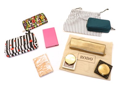 Lot 164 - Luxury items to include a Lulu Guinness cosmetic bag