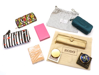 Lot 164 - Luxury items to include a Lulu Guinness cosmetic bag