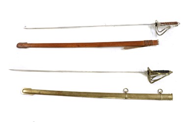 Lot 201 - A Victorian infantry pattern sword