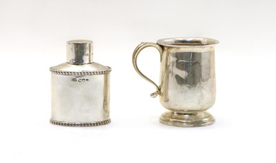 Lot 7 - A silver mug