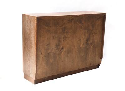 Lot 467 - A limed oak bookcase