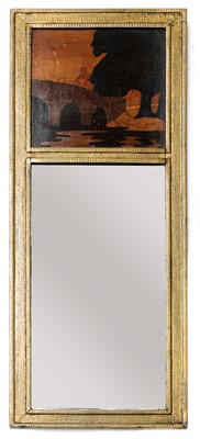 Lot 306 - A Rowley Gallery pier mirror