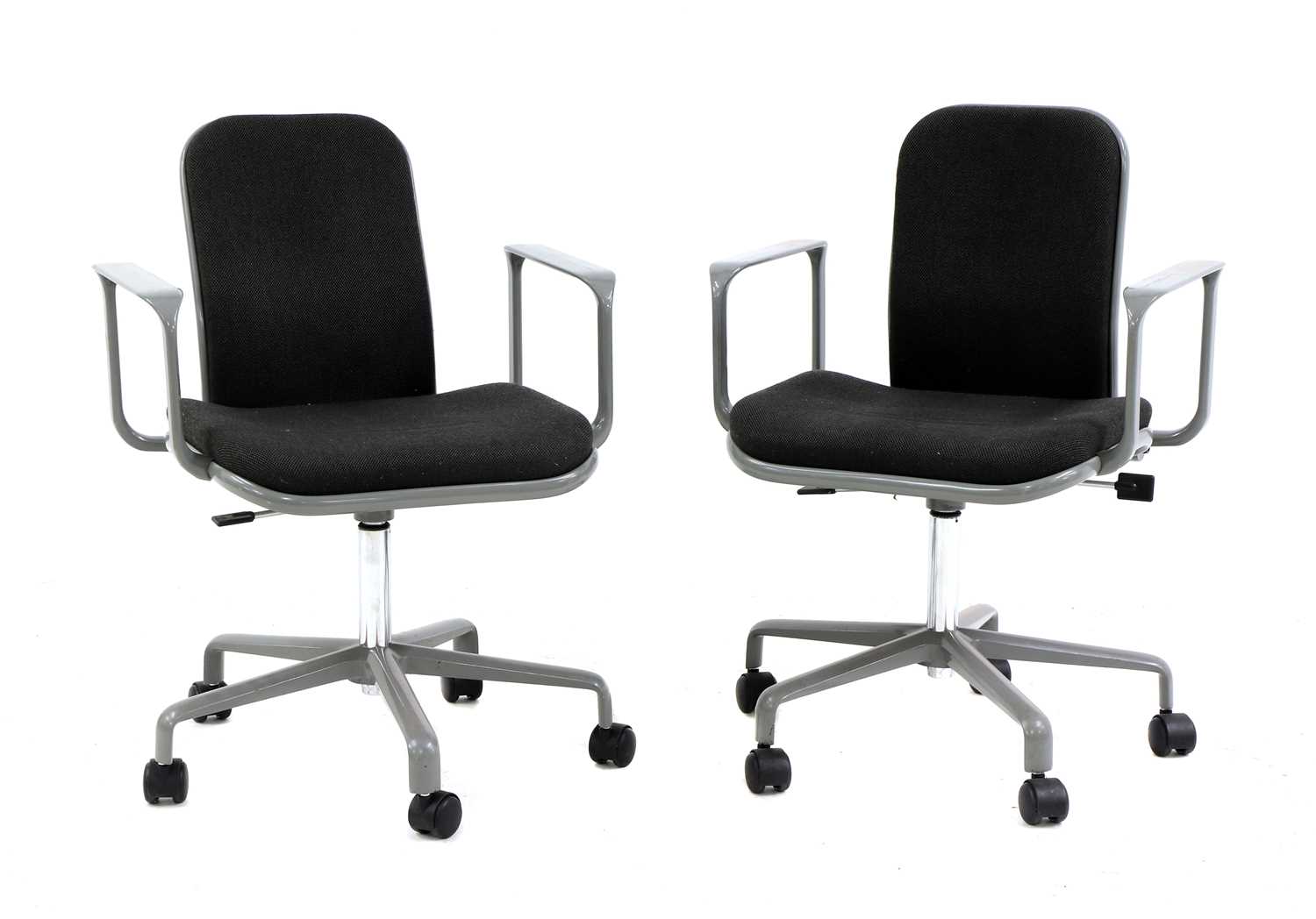 Lot 506 - A pair of 'Supporto' desk chairs