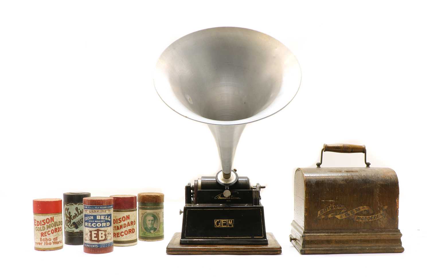 Lot 155 - An Edison Gem phonograph