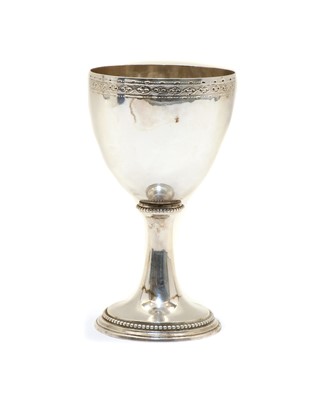 Lot 57 - A George III silver goblet