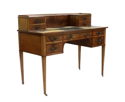 Lot 354 - An Edwardian mahogany writing desk
