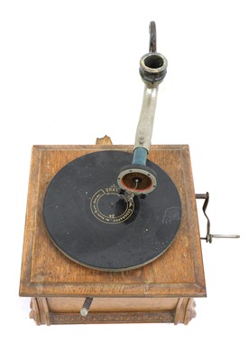 Lot 243 - An HMV gramophone