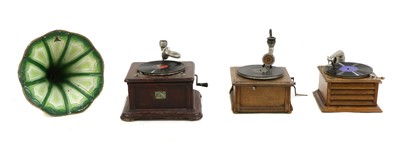 Lot 243A - An HMV gramophone
