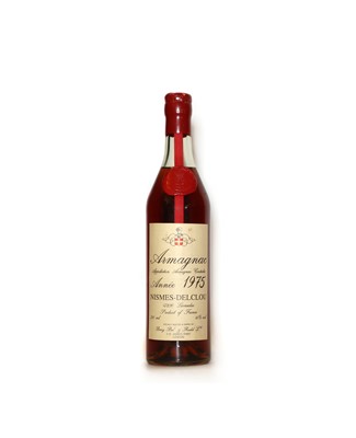 Lot 310 - Nismes-Delclou, Armagnac, 1975, 40% vol, 700ml, (1)