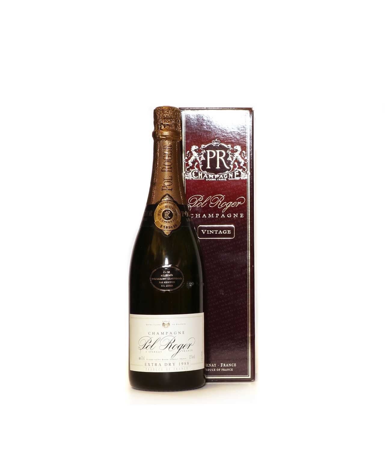 Lot 2 - Pol Roger, Extra Dry, Epernay, 1988, (1, boxed)