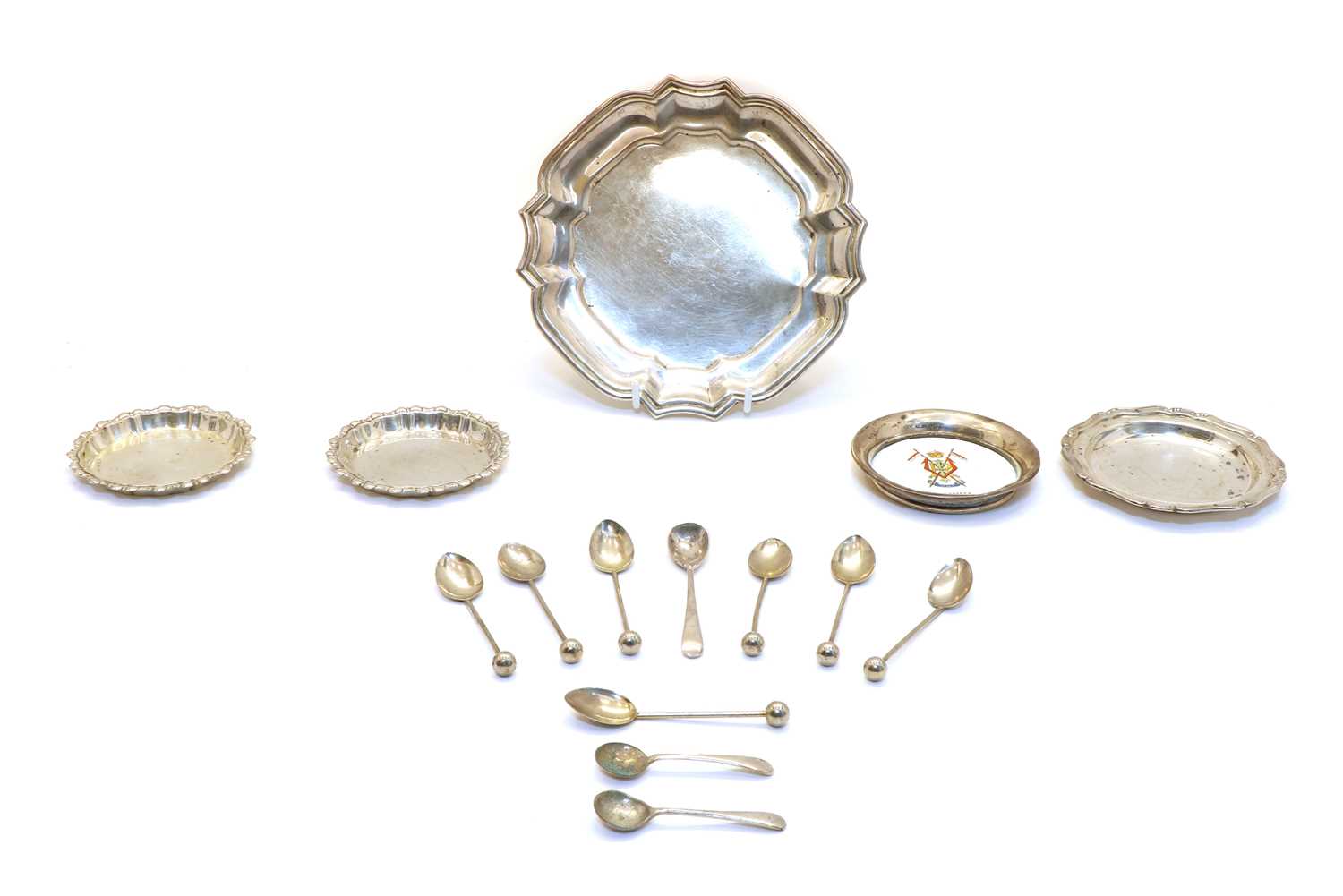 Lot 54 - A Mexican silver waiter