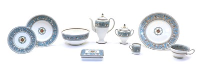 Lot 203 - A Wedgwood ‘Turquoise Florentine’ part dinner service