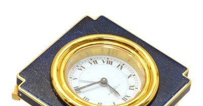 Lot 185 - A Cartier boudoir clock