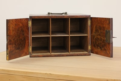Lot 250 - A Victorian walnut country house document box