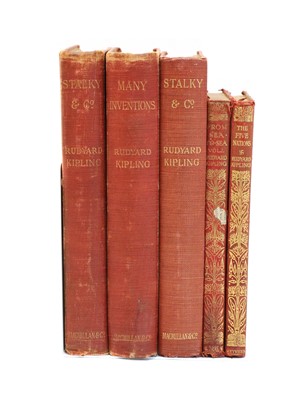Lot 174 - A collection of Rudyard Kipling books