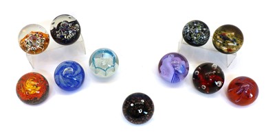 Lot 256 - A collection of Caithness glass paperweights