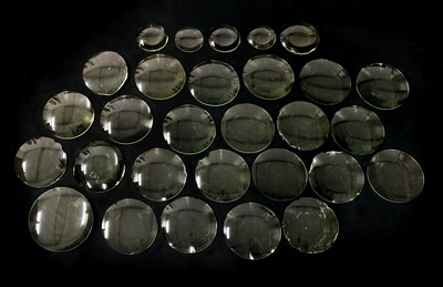Lot 139 - A COLLECTION OF MAP ROOM LENSES