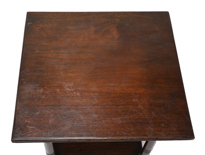 Lot 40 - An Aesthetic Movement 'Thebes' mahogany side table