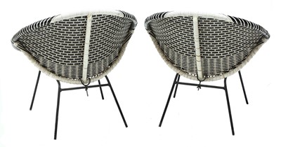 Lot 629 - A pair of 'Satellite' bucket chairs