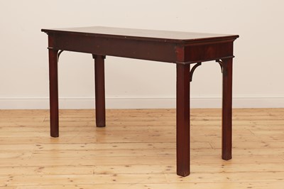 Lot 75 - A George III mahogany side or serving table