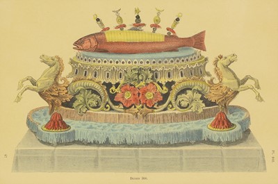 Lot 614 - A set of fourteen Dubois & Bernard coloured lithographic prints