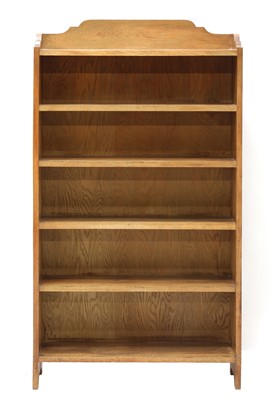 Lot 88 - An Arts and Crafts oak bookcase