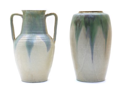 Lot 159 - Two Upchurch pottery vases