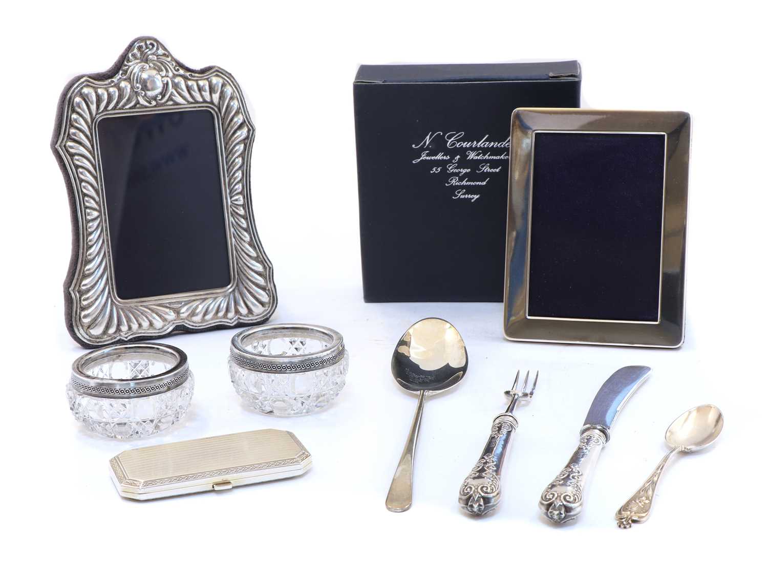 Lot 6 - A collection of silver