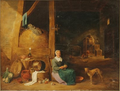 Lot 579 - Manner of David Teniers the Younger