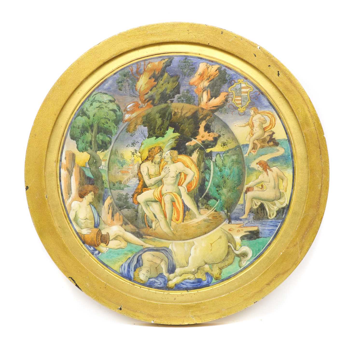 Lot 196 - Italian School, a roundel design for