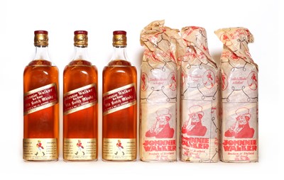 Lot 331 - Johnnie Walker, Red Label, Old Scotch Whisky, 1960s bottling, (6, boxed)
