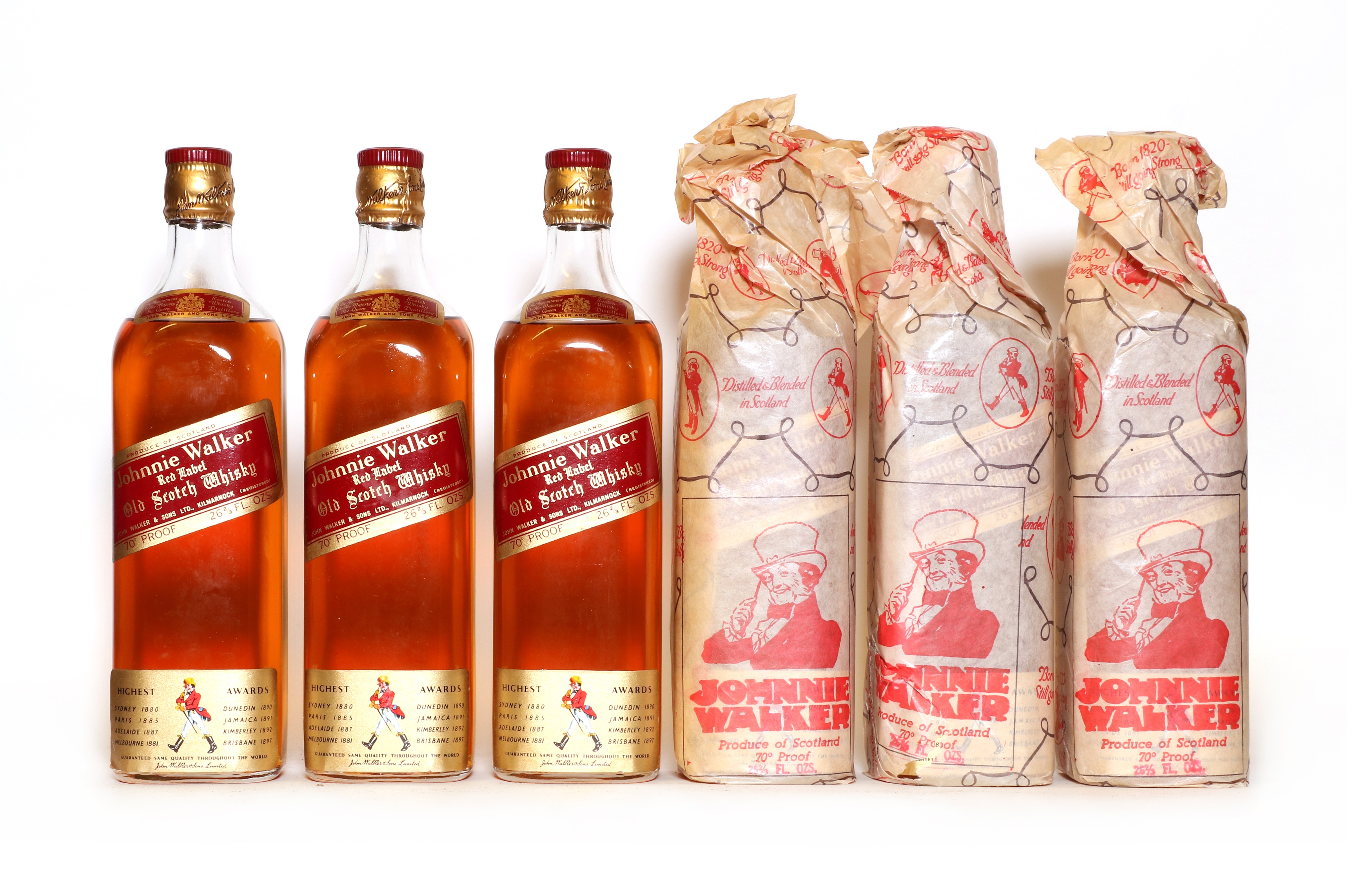 Lot 331 Johnnie Walker, Red Label, Old Scotch Whisky,