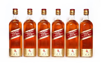 Lot 331 - Johnnie Walker, Red Label, Old Scotch Whisky, 1960s bottling, (6, boxed)