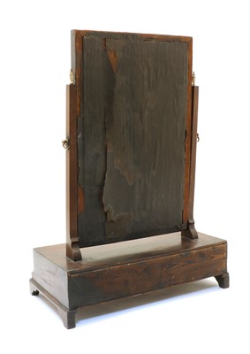 Lot 150 - A George II mahogany dressing mirror